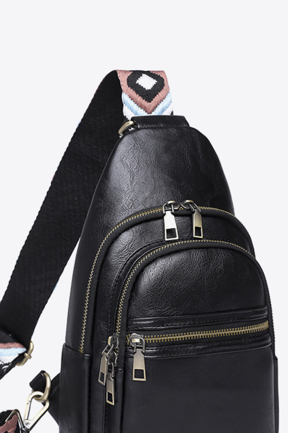 Adored It’s Your Time PU Leather Sling Bag