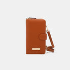 Bold 2 Piece Phone Case Crossbody Wallet - Brown / One Size