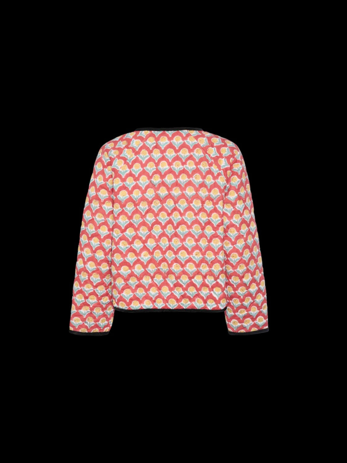 Bow Tie Printed Lightweight Jacket