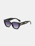 Cat Eye Polycarbonate Frame Sunglasses - Lavender / One Size