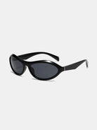 Cat Eye Polycarbonate Sunglasses - Black / One Size