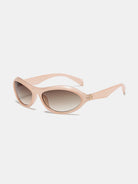 Cat Eye Polycarbonate Sunglasses - Blush Pink / One Size