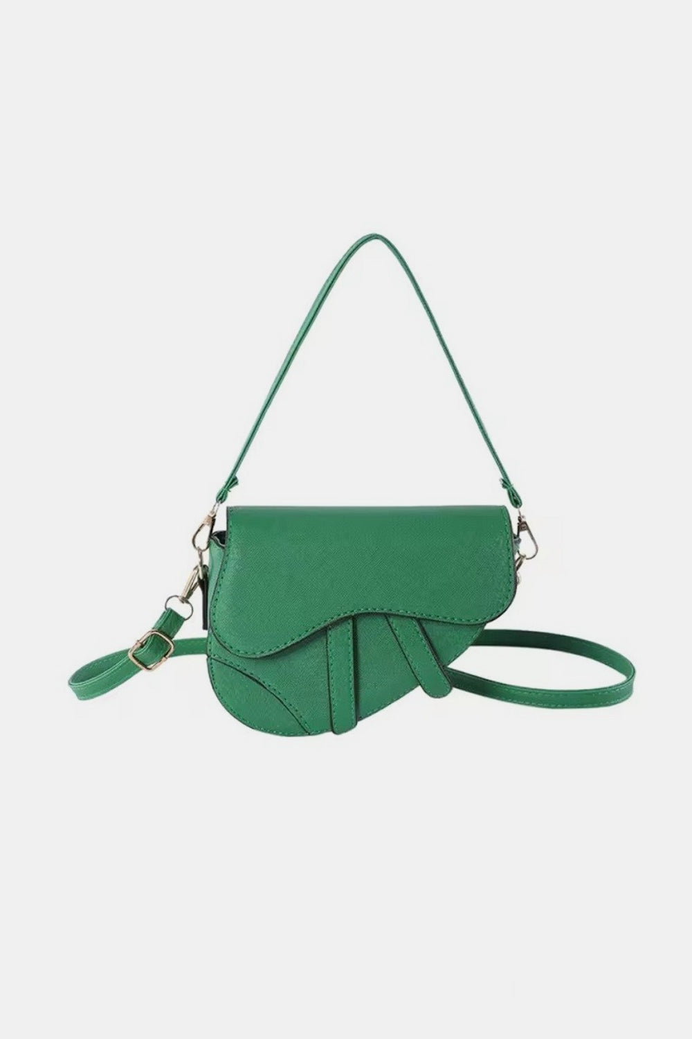 Crossbody Saddle Bag - K Green / One Size