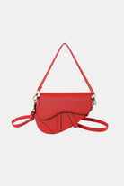 Crossbody Saddle Bag - Ruby / One Size