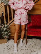 Holiday Themed Pajama Sleepwear Set