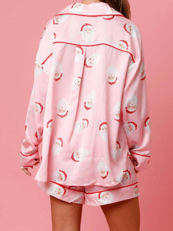 Holiday Themed Pajama Sleepwear Set