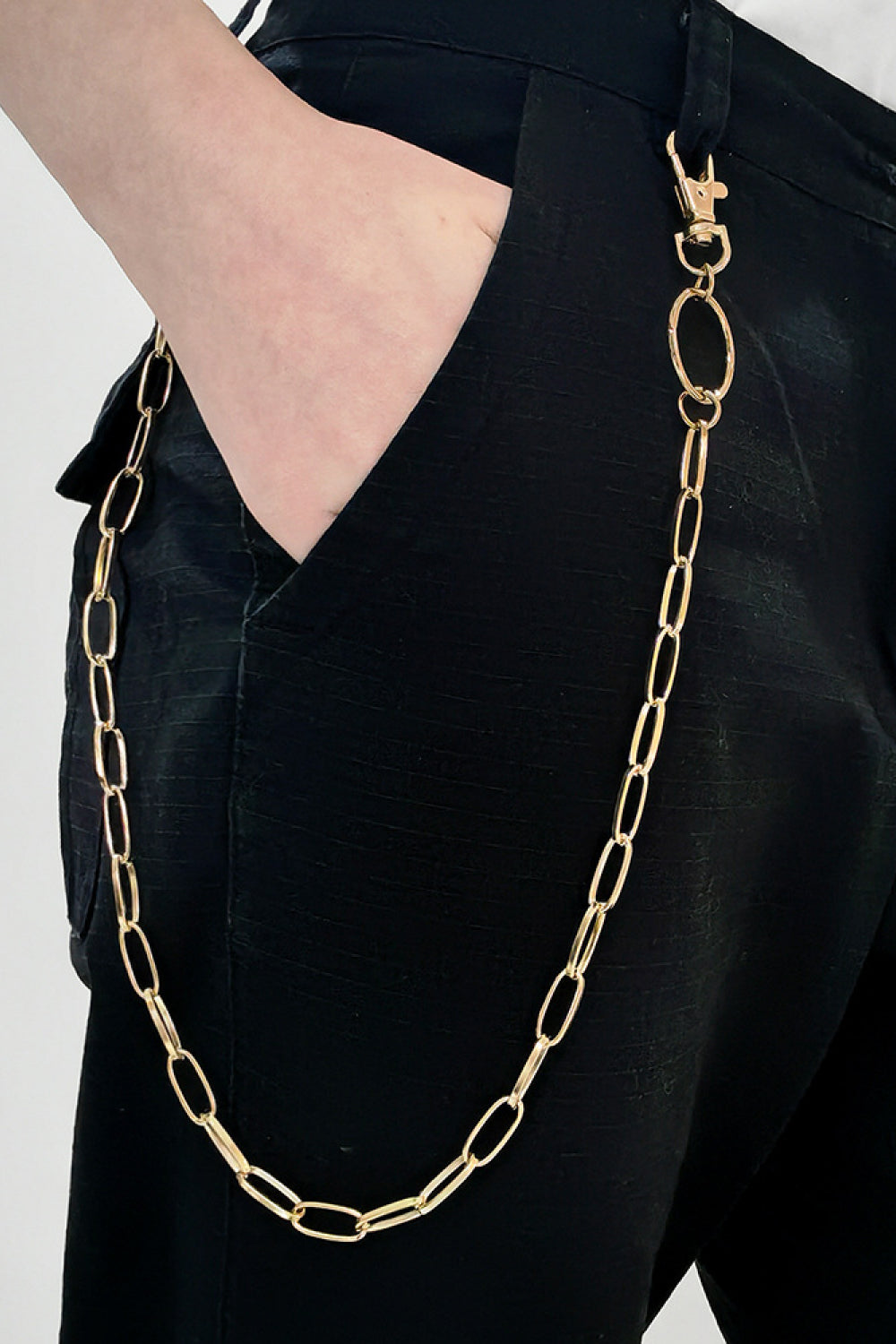 Iron Chain Belt - Gold / One Size