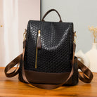 Leather Backpack Bag