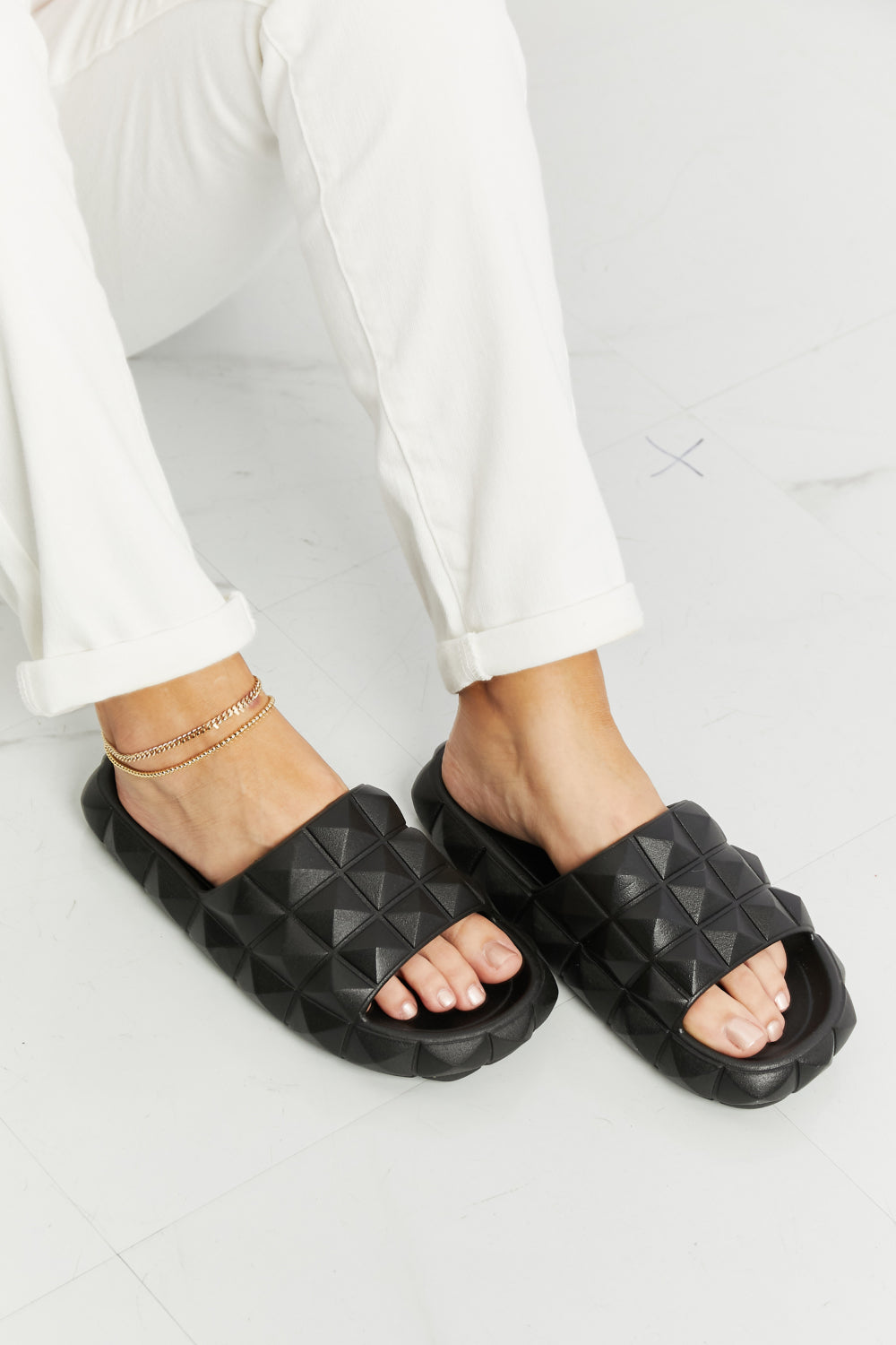Legend Let’s Chill 3D Stud Slide Sandal