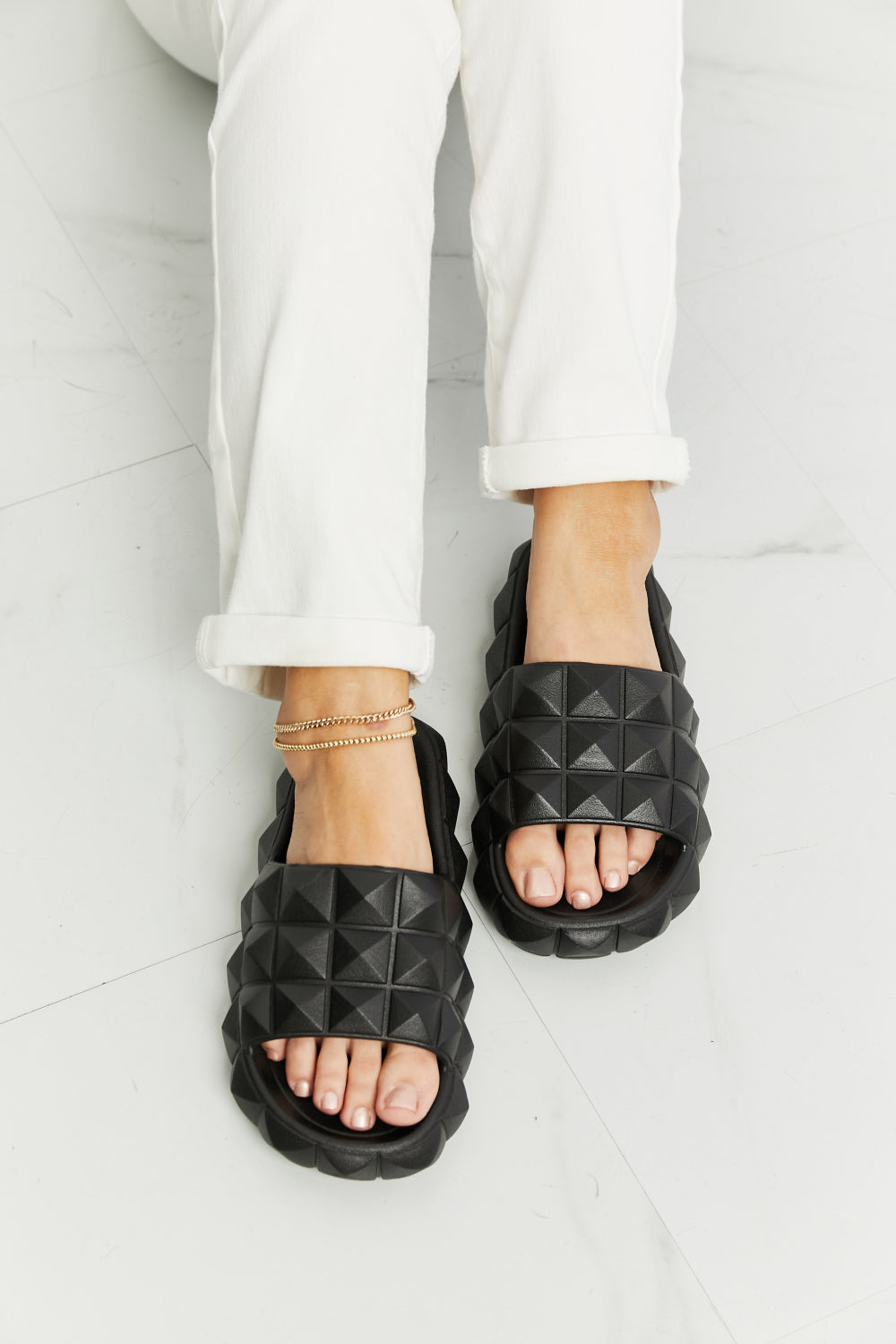 Legend Let’s Chill 3D Stud Slide Sandal