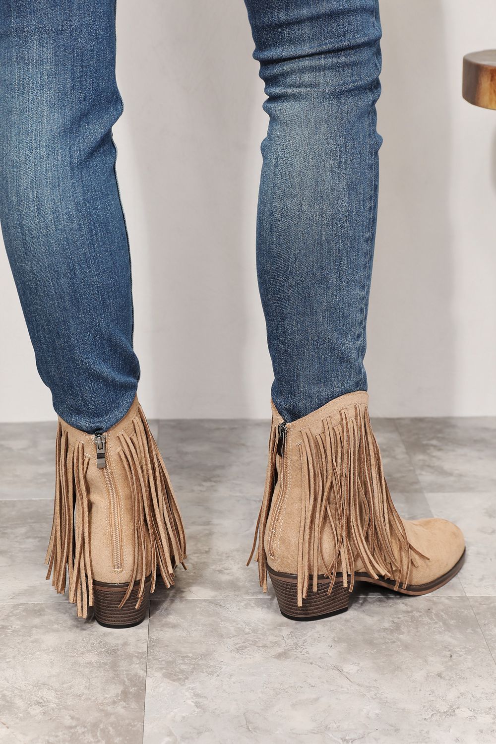 Legend Women’s Fringe Cowboy Western Ankle Boots