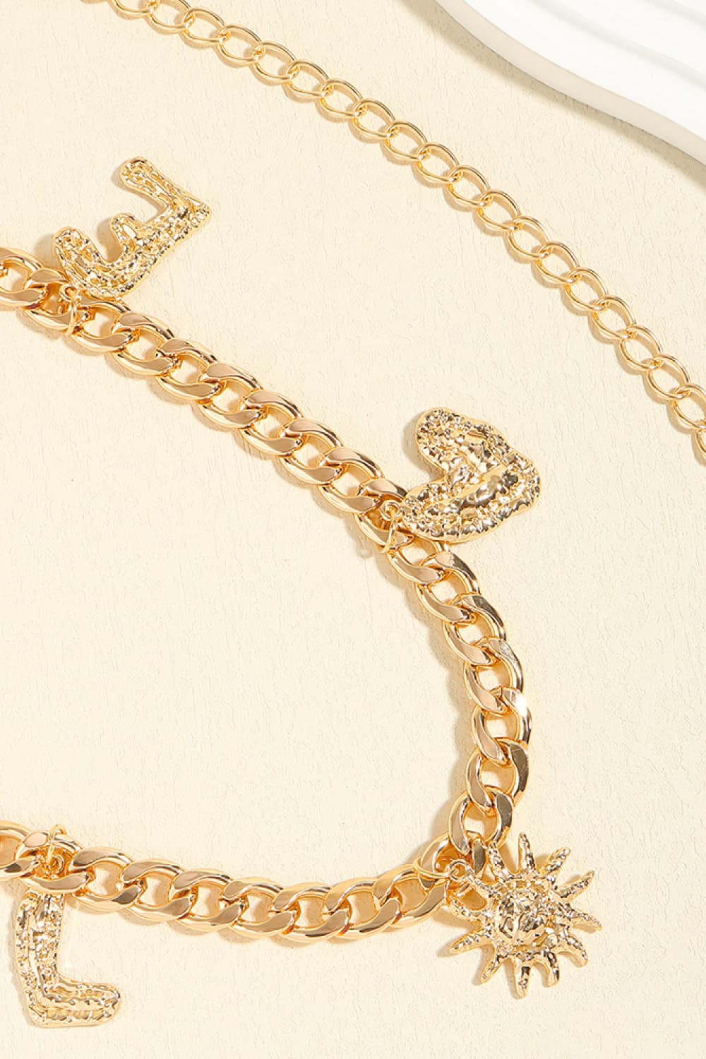 LOVE Alloy Belt - Gold / One Size