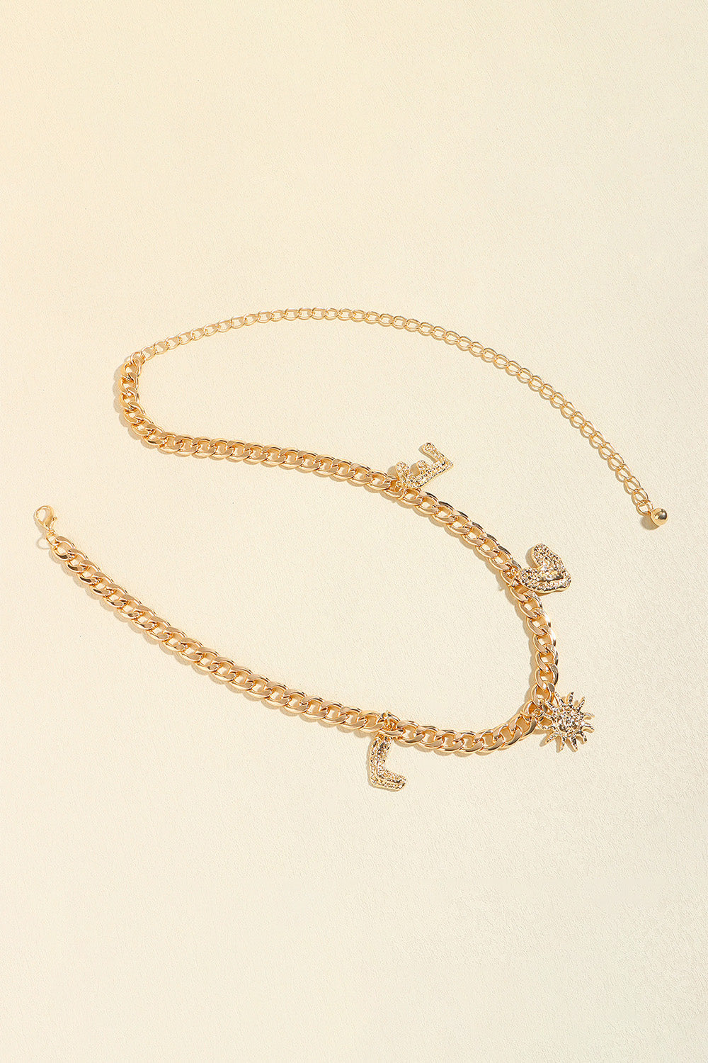 LOVE Alloy Belt - Gold / One Size