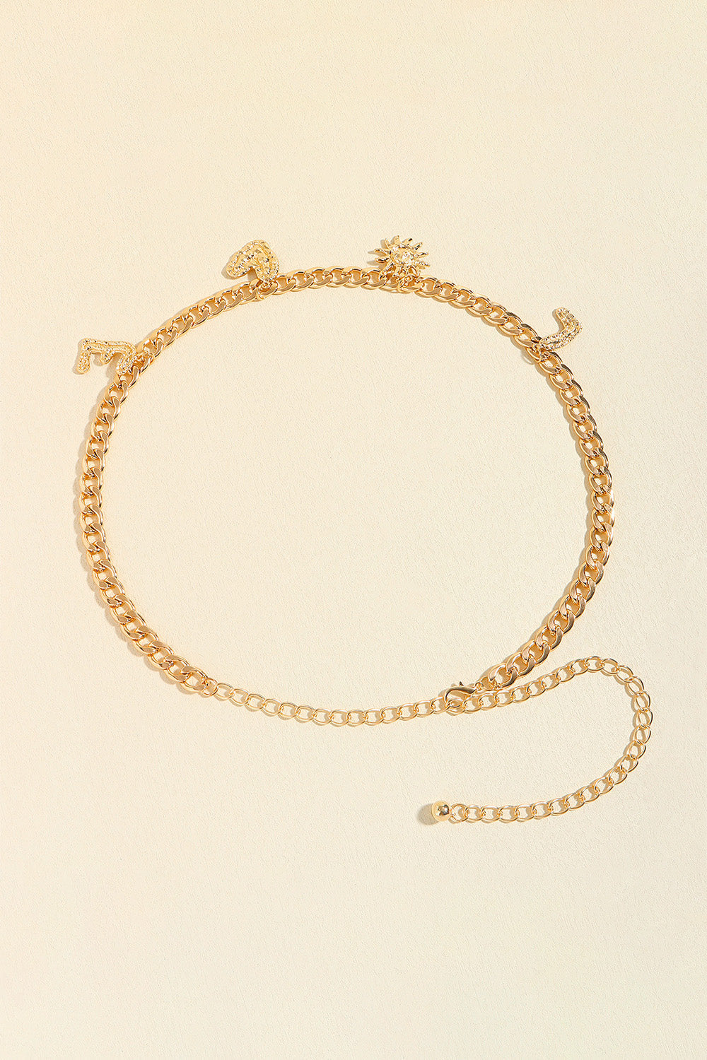 LOVE Alloy Belt - Gold / One Size