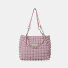 Medium Bubble Textured Tote Bag