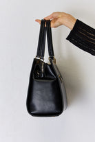 Medium Leather Handbag w Back Pocket