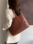 Medium Leather Tote Bag