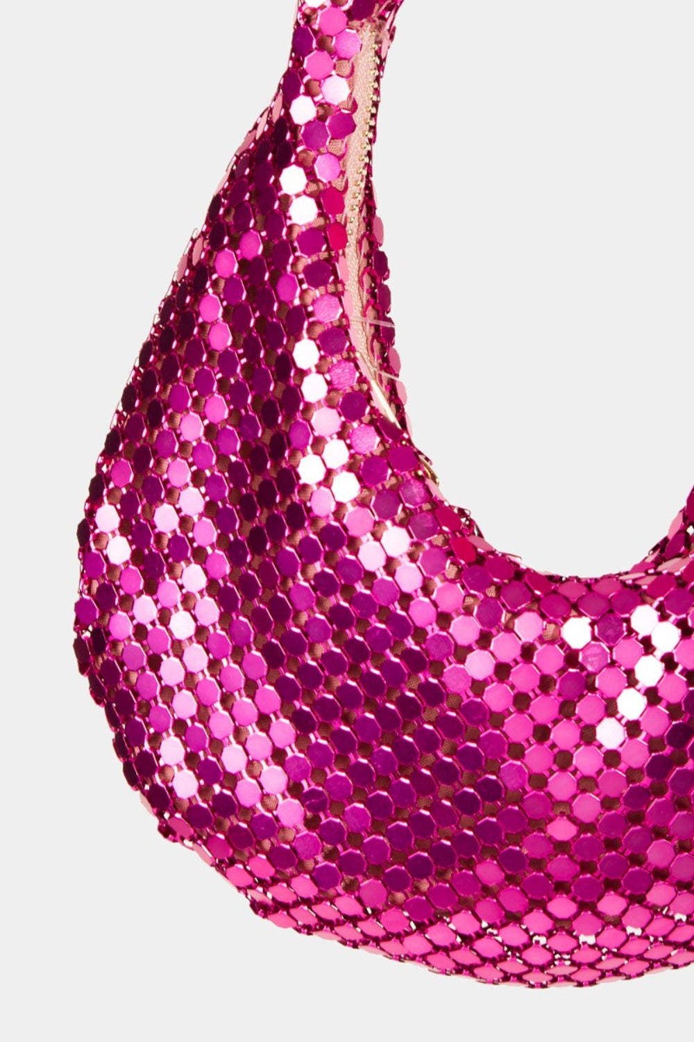 Medium Sequin Disc Handbag