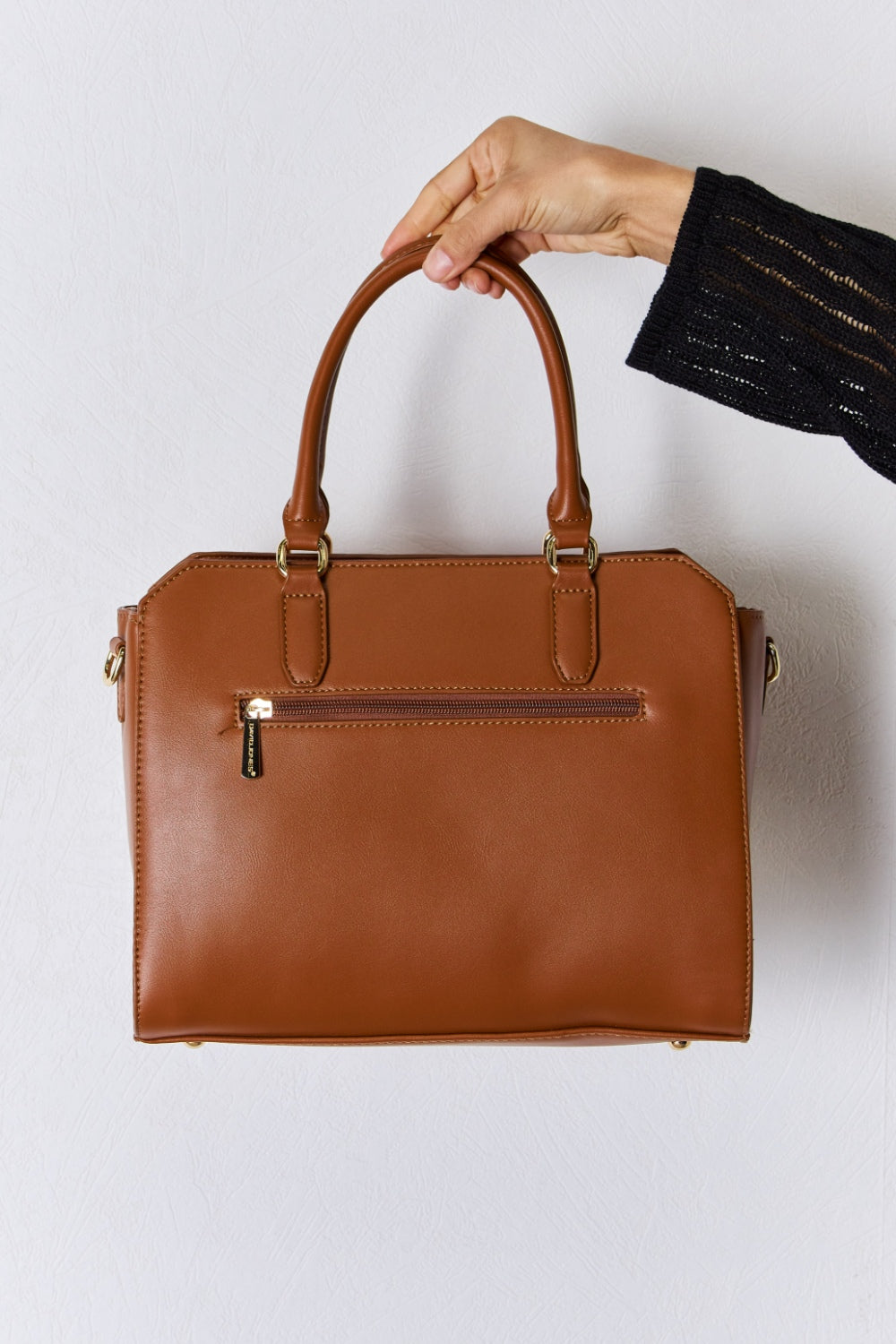 Medium Textured Leather Handbag