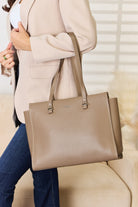 Medium Work Tote Bag - TAUPE / One Size