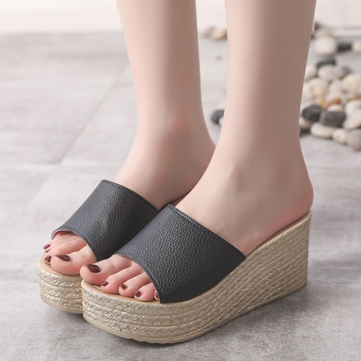 Platform Open Toe Sandals