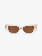 Polycarbonate Frame Cat-Eye Sunglasses - Ivory / One Size