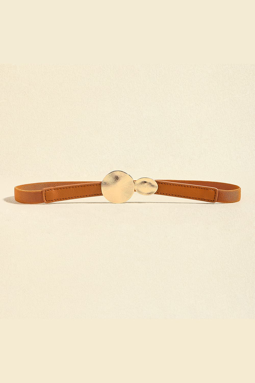PU Leather Belt - Caramel / One Size