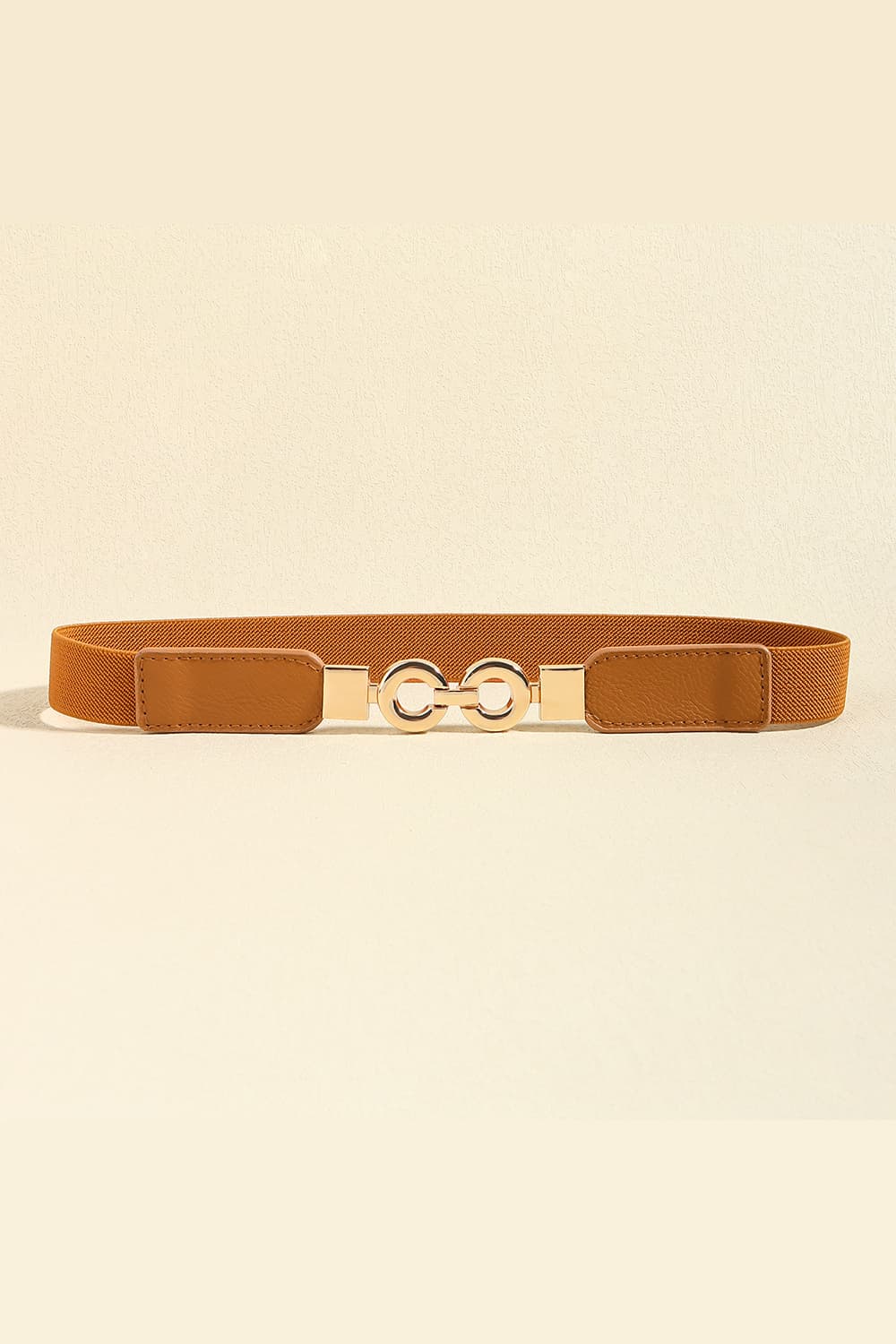PU Leather Belt - Caramel / One Size