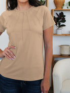 Round Neck Short Sleeve T-Shirt