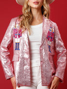 Sequined Nutcracker Blazer