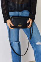 Small Leather Crossbody Bag - BLACK / One Size