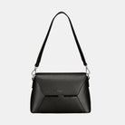 Small Leather Envelope Bag - Black / One Size