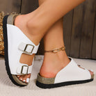 Soft Buckle Sandals