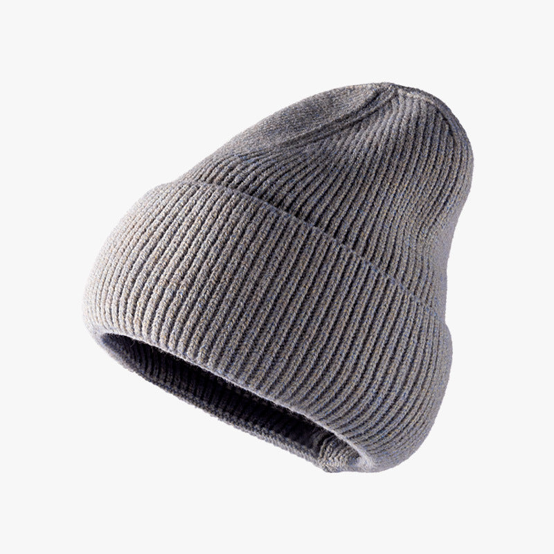 Thermal Solid Knit Hat - Dark Gray / One Size