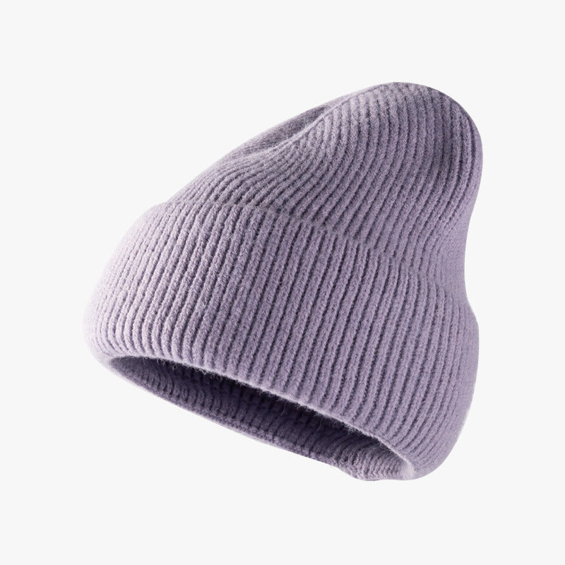 Thermal Solid Knit Hat - Lavender / One Size