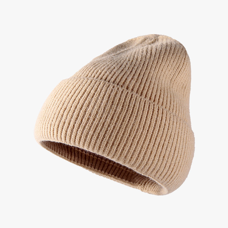 Thermal Solid Knit Hat - Tan / One Size