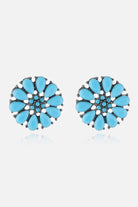 Turquoise Stud Earrings - Style C / One Size