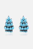 Turquoise Stud Earrings - Style E / One Size