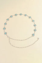 Vintage Turquoise Alloy Belt - Style D / One Size
