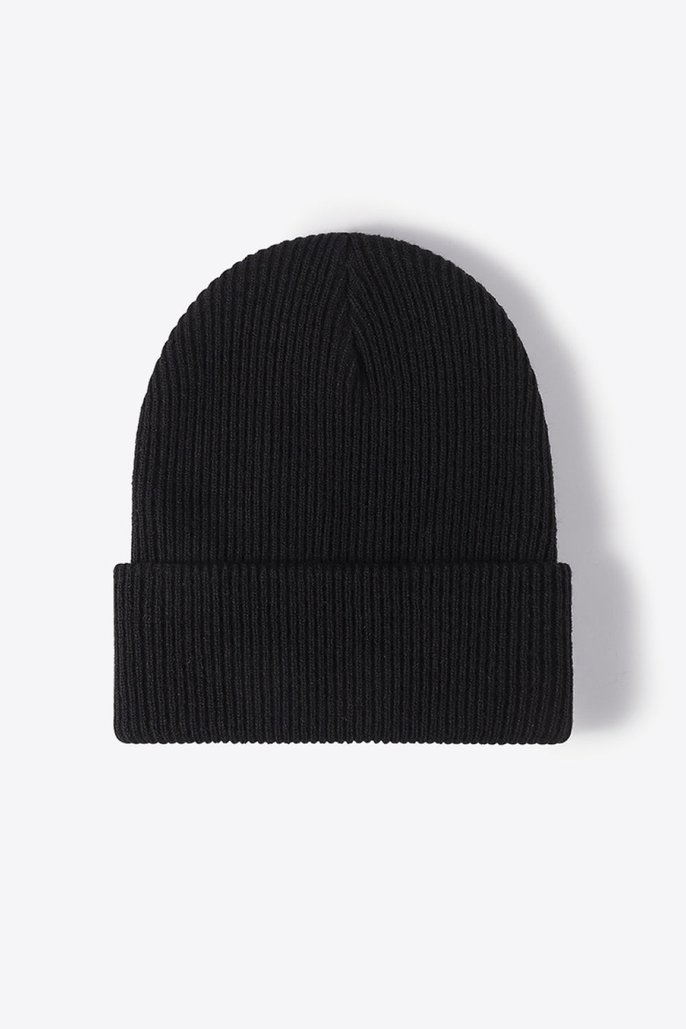 Warm Winter Knit Beanie - Black / One Size
