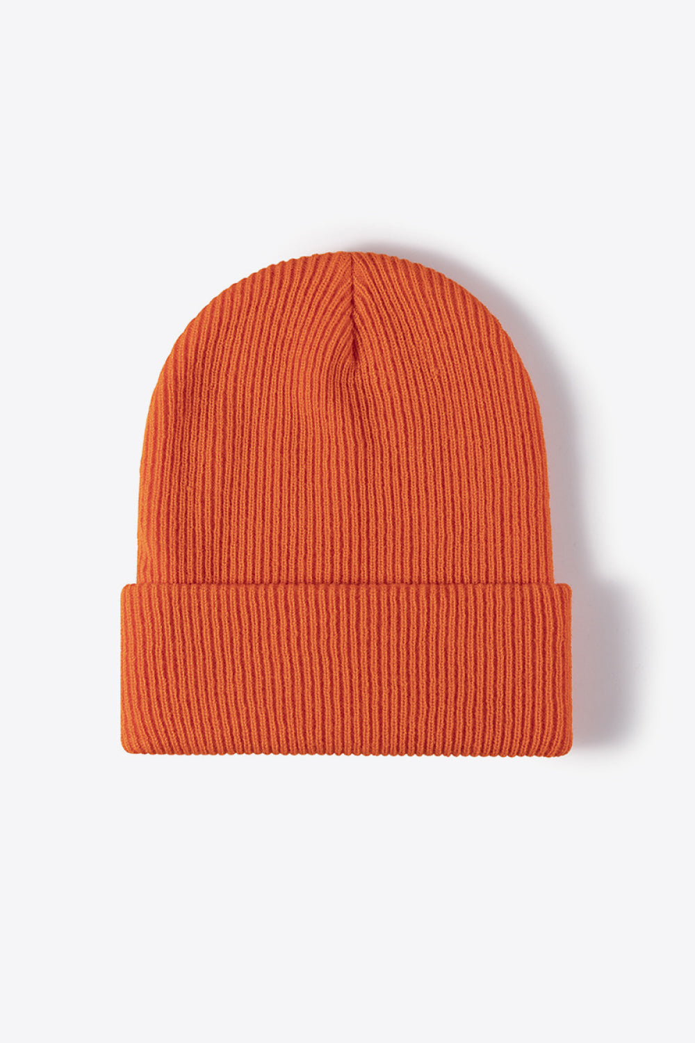 Warm Winter Knit Beanie - Tangerine / One Size