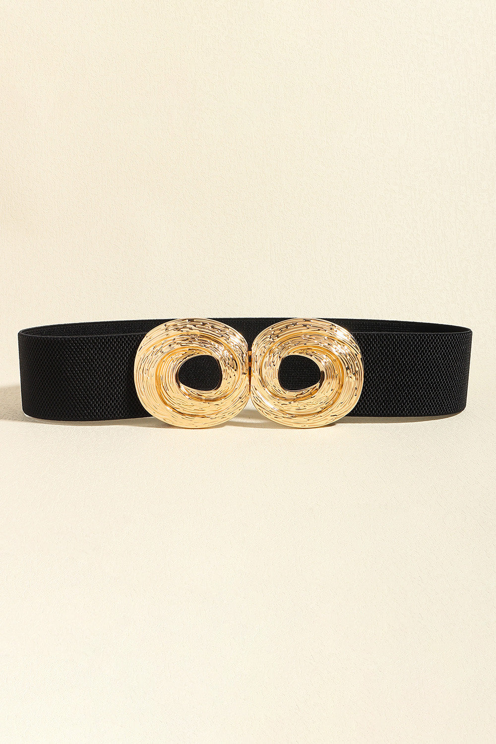 Zinc Alloy Belt - Black / One Size